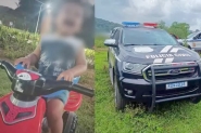 Menino de trs anos morre afogado em lagoa em Jaragu do Sul