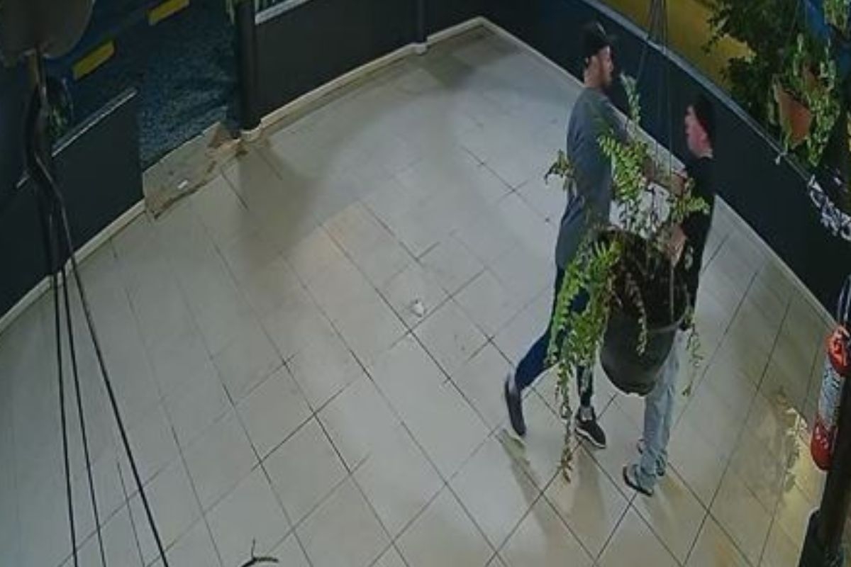 Vdeo mostra assassino discutindo com funcionrio de lanchonete antes de mat-lo em Blumenau