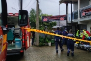 Elevador cai e mulher perde parte dos dedos no Sete de Setembro, em Gaspar
