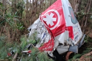 Ambulncia de Lages colide contra rvores e motorista morre na BR-282