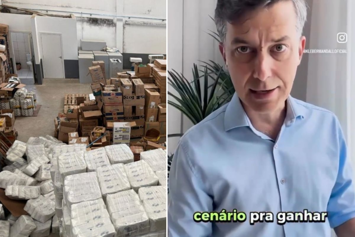 Vistoria em depsito da Educao em Gaspar: ex-prefeito diz que vereadores criaram cenrio para ganhar like em redes sociais