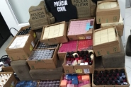 Polcia recupera R$200 mil em produtos roubados no Boticrio de Gaspar