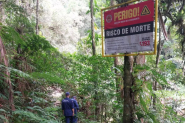 Homem morre afogado na cachoeira Garganta do Diabo, em Blumenau