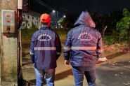 Gaspar registrou 70mm de chuva e nove ocorrncias nas ltimas 24h