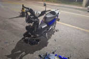 Acidente destri moto e deixa homem gravemente ferido em Brusque