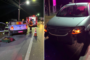 Coliso entre dois carros deixa homem ferido na Jorge Lacerda, em Ilhota