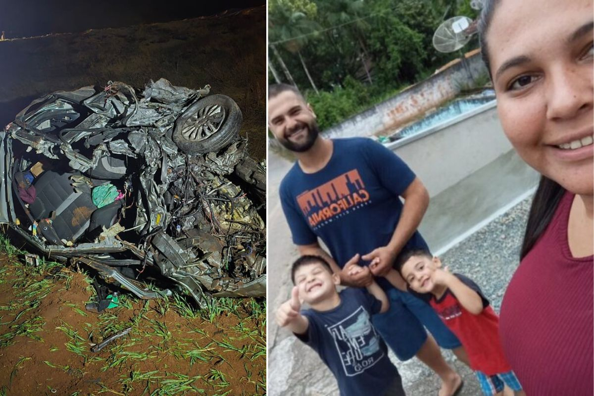 Identificada famlia de Blumenau que morreu em grave acidente no Paran
