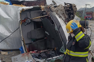 Urgente: grave acidente interdita Rodovia Jorge Lacerda, em Ilhota