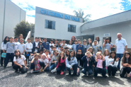 Alunos visitam redao do Cruzeiro do Vale e aprendem sobre o funcionamento do jornal