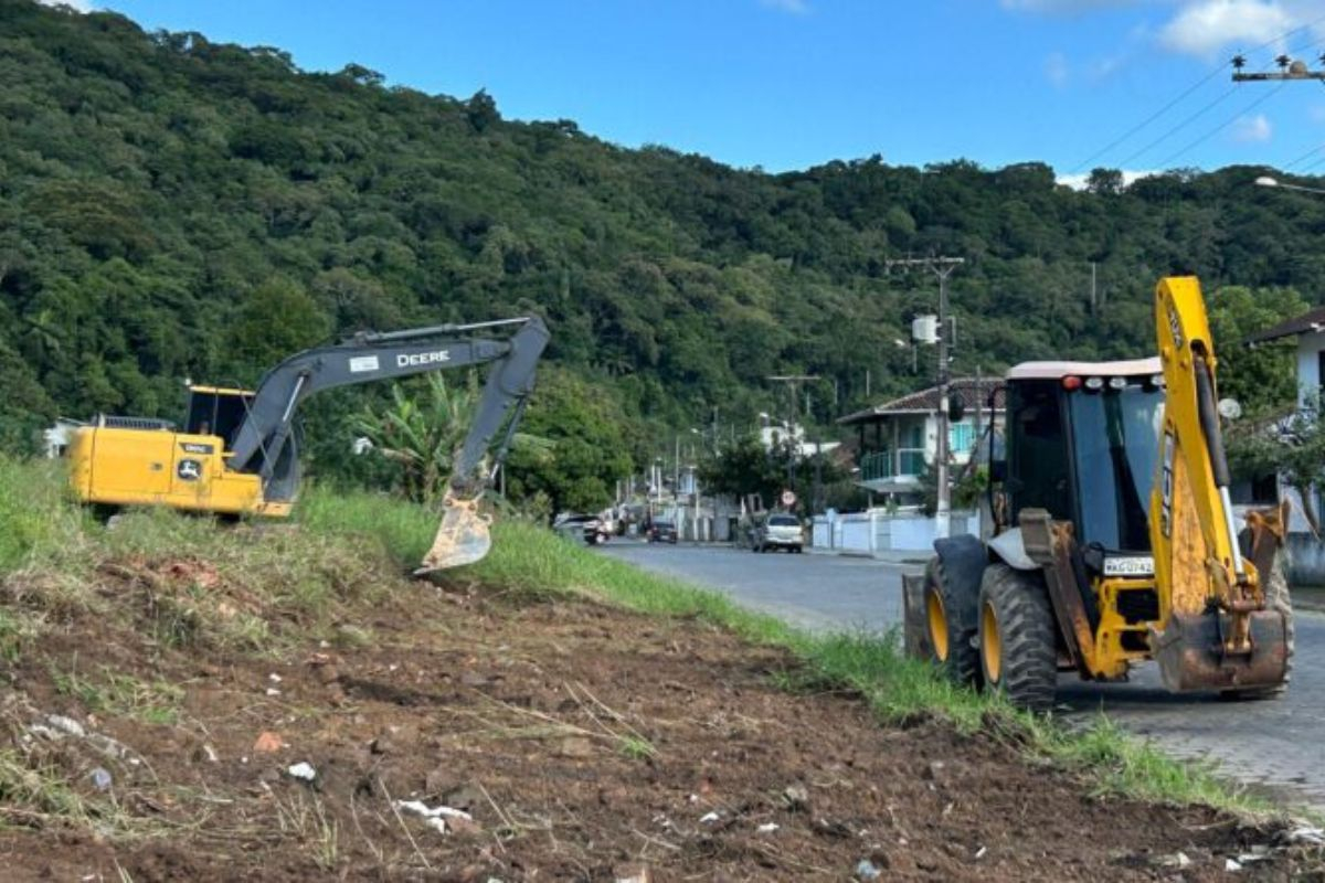 Veja o cronograma da Secretaria de Obras de Gaspar para a primeira semana de novembro