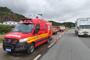 Idoso � atropelado ao tentar atravessar a BR-470, em Gaspar