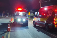 Motociclista colide contra outra moto e foge no Bateias, em Gaspar