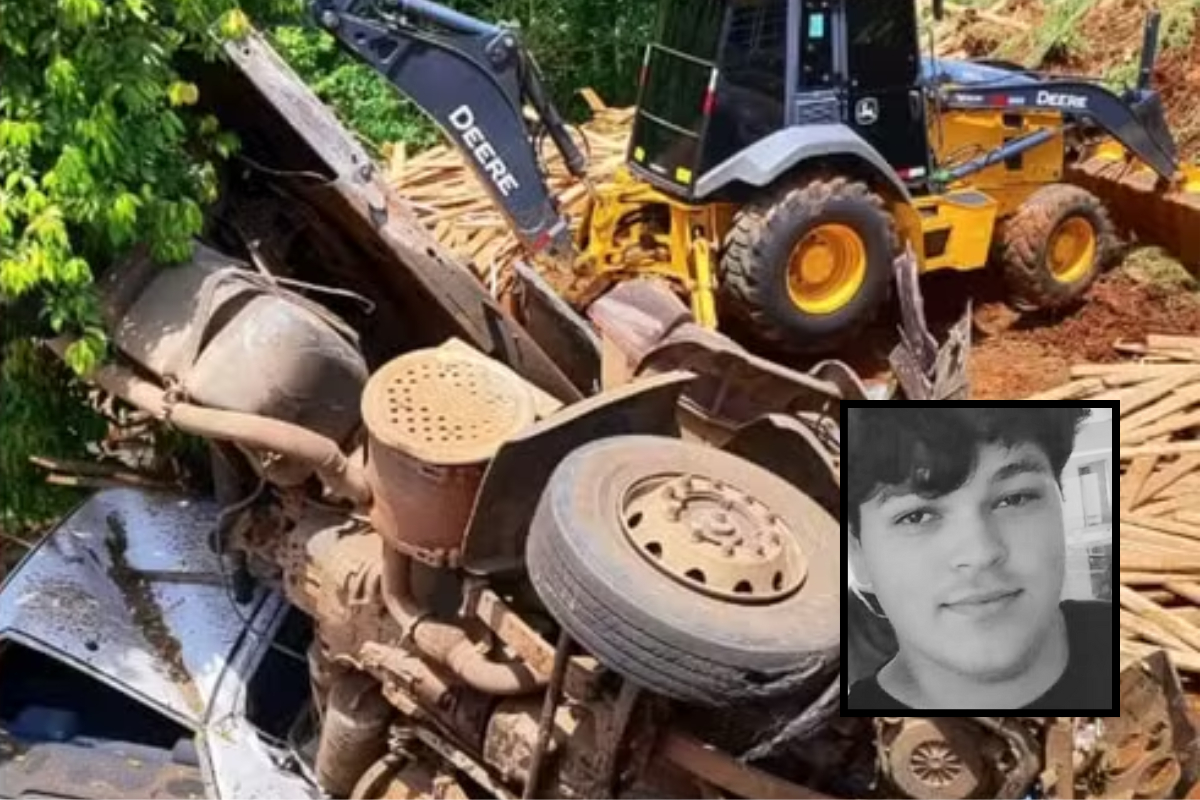 Jovem morre atropelado por carreta um dia após se formar no Ensino Médio em SC