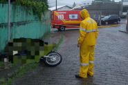 Cabo de alta tens�o se rompe e jovem de 18 anos morre eletrocutado em Blumenau
