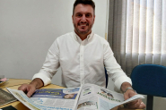 De olho na Alesc, ex-prefeito de Rio do Sul visita Gaspar e refor�a pr�-candidatura