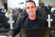 Vereador Th�moti Deschamps deixa presid�ncia do Uni�o Brasil de Gaspar