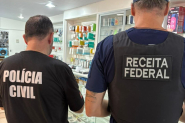 Eletrônicos e mercadorias com indícios de falsificação são apreendidos em Gaspar