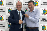 Vereador Bornhausen garante apoio de deputado federal para viabilizar pra�a na Margem Esquerda