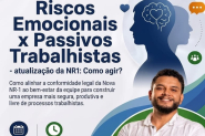 CDL de Ilhota promove palestra 'Riscos Emocionais x Passivos Trabalhistas'